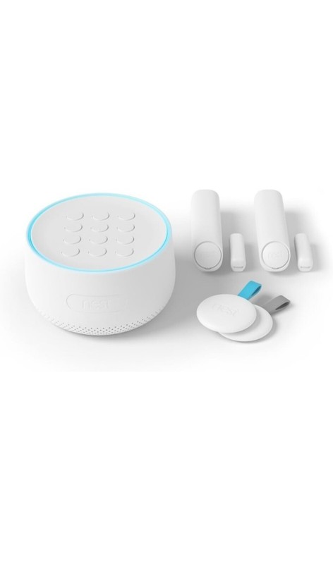 Google Nest Secure Alarm System H1500ES Starter Kit – White