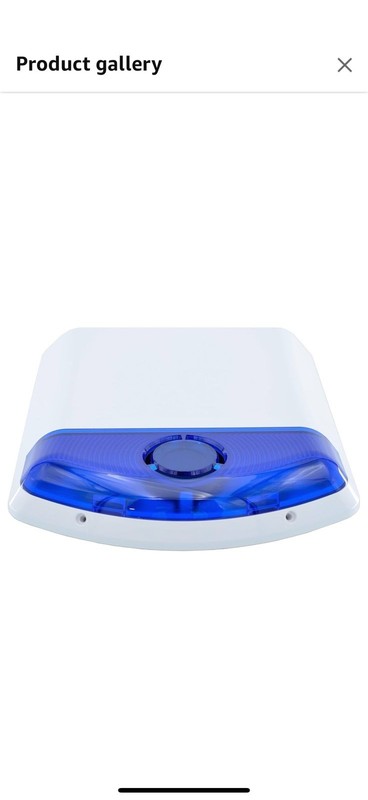 ADT Siren And Strobe Lights Alarm