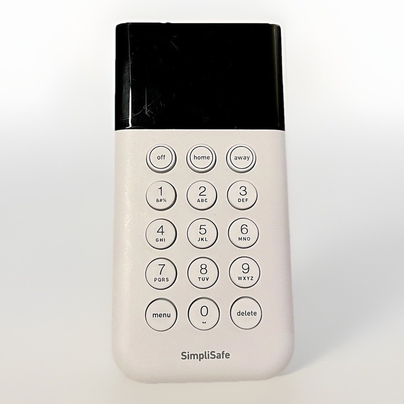 SimpliSafe Home Security System Entry Keypad Model SSKP3