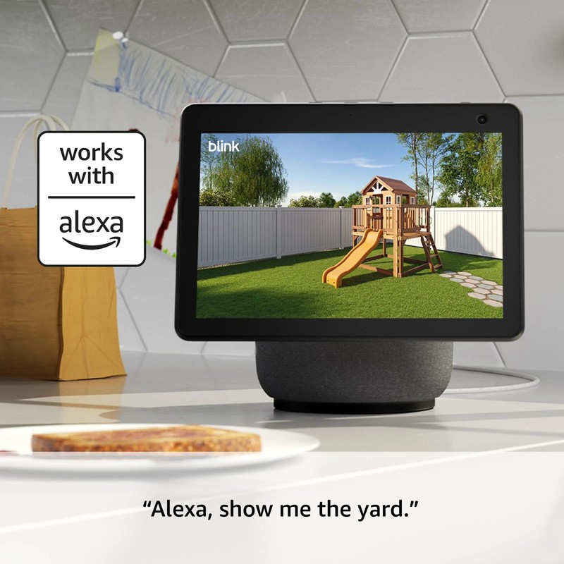 Blink - Outdoor 4 Wireless smart security camera, two-year battery life, 10... gallery