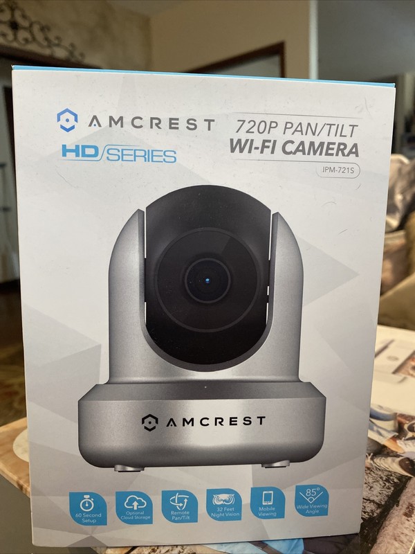 Amcrest HD Series 720p Wi-Fi Wireless IP Security Surveillance Camera System...