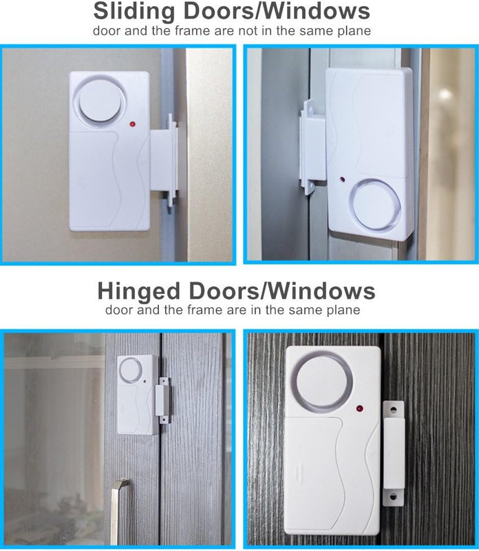 Door Alarm Wireless Anti-Theft Remote Control Door and Window Security Alarms gallery