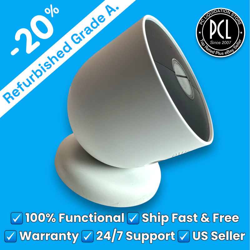 ✅ Google Nest Cam Indoor/Outdoor White Camera G3AL9 GA01317-US ✅