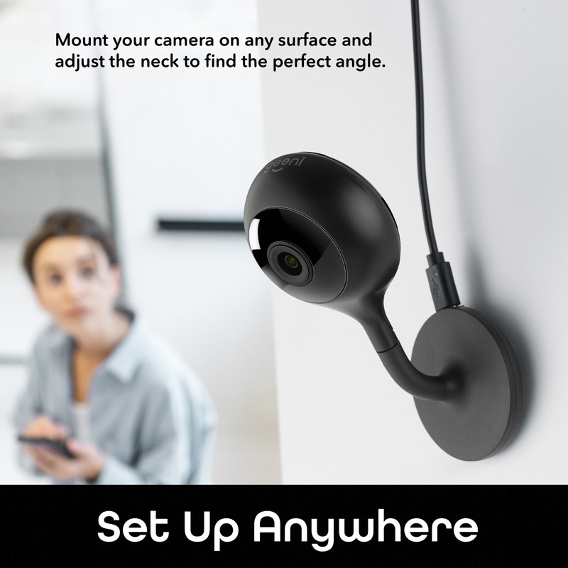 Geeni LOOK 1080p HD Wi Fi Indoor Security Camera with Voice Control gallery