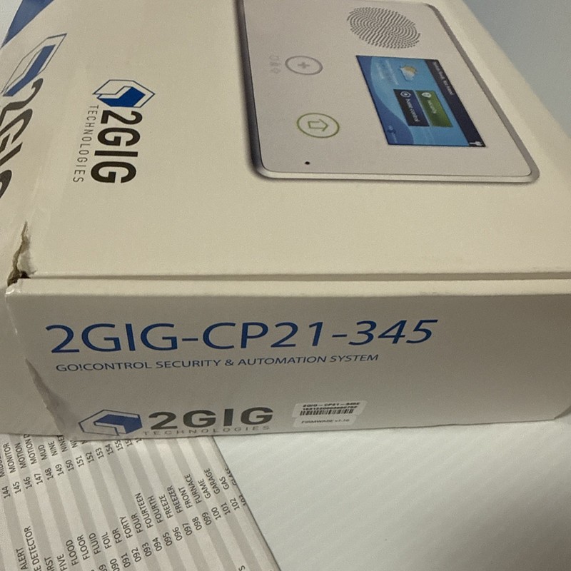 2GIG 2GIG -CP21-345E Security and Home Automation Control Panel gallery