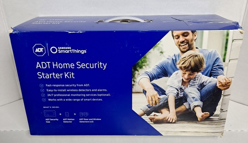 Samsung Smarthings ADT Home Security Starter Kit Alarm System New READ