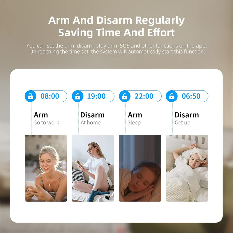 Home Security Systems for House, Wireless Home Security Alarm System, Door/Windo gallery