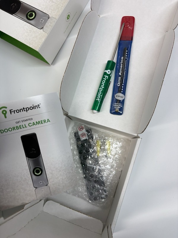Frontpoint Smart Home Security System Bundle Kit Hub Keypad Doorbell Sensors gallery