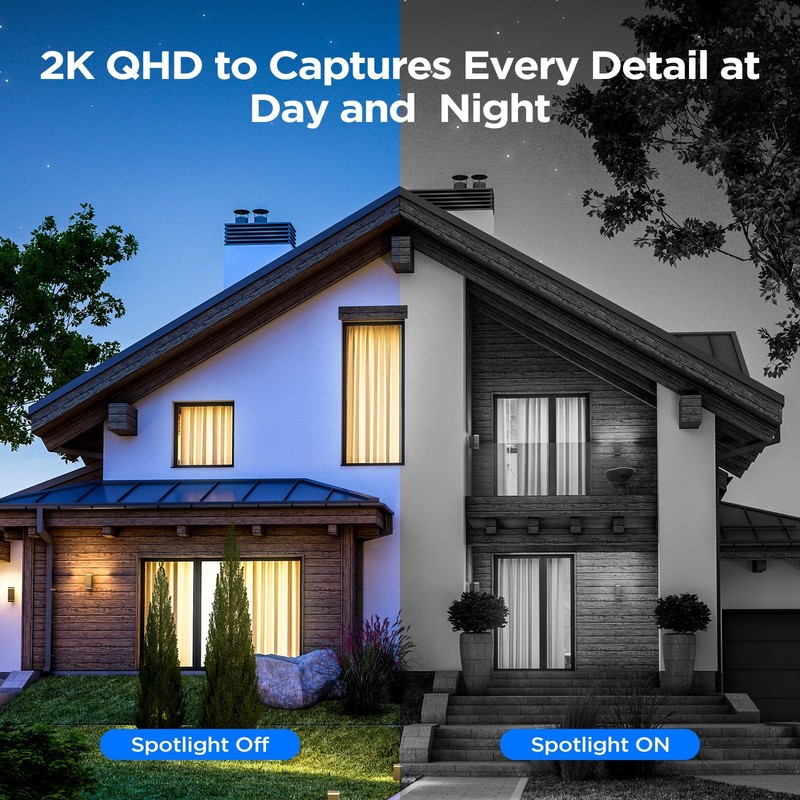 4MP Wireless Security Camera System 2K Solar Power Wifi CCTV HDMI 10CH NVR HDD gallery