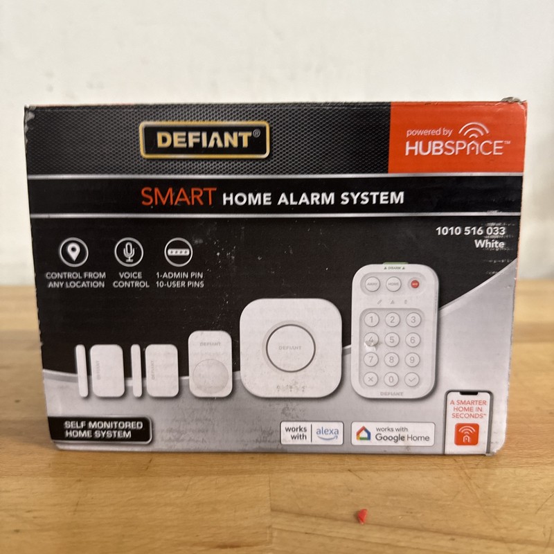 Defiant Smart Home Alarm System with WiFi and Bluetooth, Powered by Hubspace