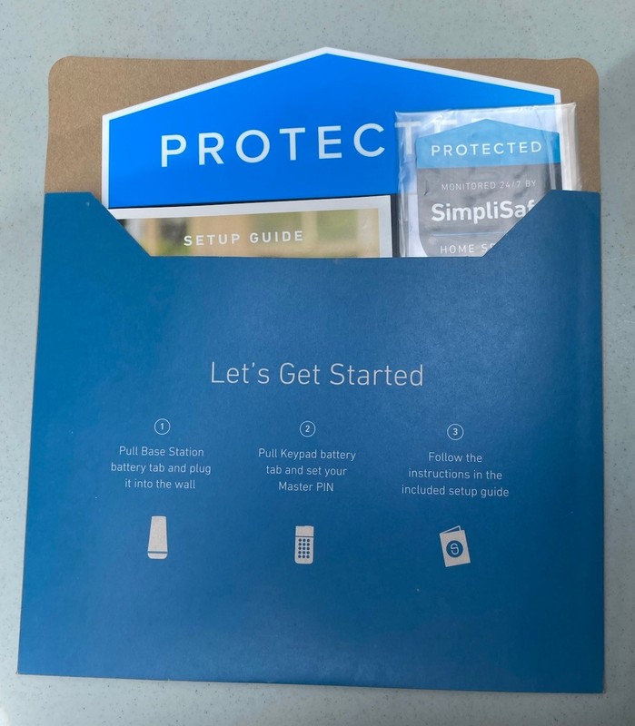 NEW SimpliSafe Home Security System - Base Station, Keypad, 2 Cameras, Siren Etc gallery